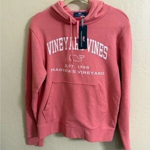 Vineyard Vines Hoodie Jetty Red NWT Size small